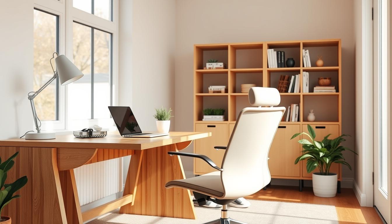 ergonomic desk setup for moms